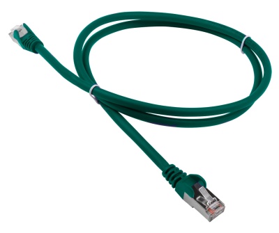 Патч-корд LANMASTER LSZH FTP кат.5e, 3.0 м, зеленый (LAN-PC45/S5E-3.0-GN)