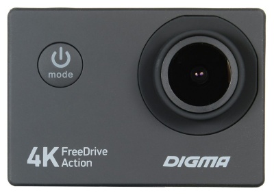 Видеорегистратор Digma FreeDrive Action 4K черный 8Mpix 2160x3840 2160p 140гр.