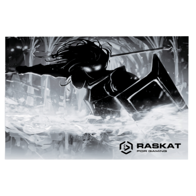 Коврик для мышки Raskat Paladin CG - XL (1200*600*3мм, резина+ткань, прошитый край, ч/б рисунок)