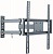 Кронштейн для телевизора Ultramounts UM 872 черный 32"-55" макс.35кг настенный поворотно-выдвижной и наклонный