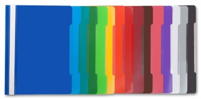 Папка-скоросшиватель Бюрократ -PS20GRN A4 прозрач.верх.лист пластик зеленый 0.12/0.16