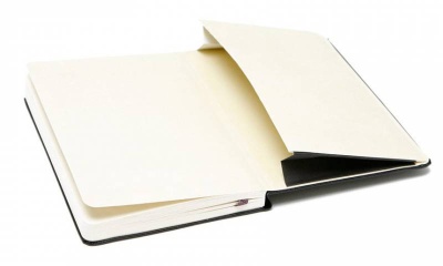 Блокнот Moleskine CLASSIC MM712 Pocket 90x140мм 192стр. клетка твердая обложка черный