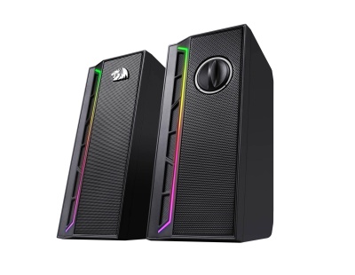 Redragon Акустическая 2.0 система Calliope черн,6Вт,RGB,USB+3.5мм