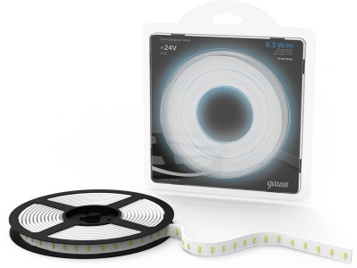 Лента светодиод. Gauss SMD 5м (312000265)