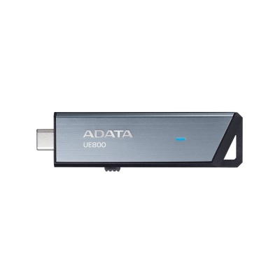 Флеш накопитель 512GB A-DATA Elite UE800, USB 3.2/TypeC, Серый, металлич.1000/1000 Mb/s