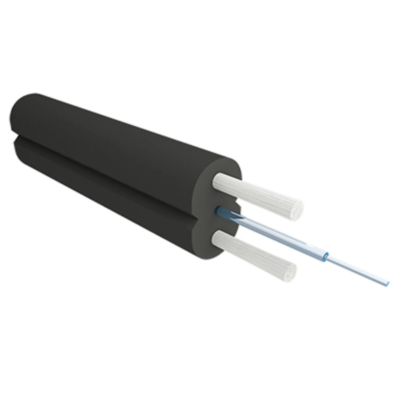 Кабель оптический 1F: G657A1, 0.50mm GFRP*2, 2.00*3.00mm New LSZH Material in Black