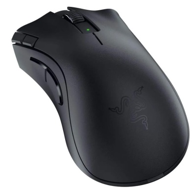 Мышь Razer DeathAdder V2 X HyperSpeed черный оптическая (14000dpi) беспроводная BT/Radio USB