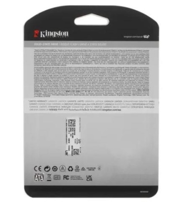 Твердотельный диск 1TB Kingston KC600, 2.5", SATA III, [R/W - 550/520 MB/s]