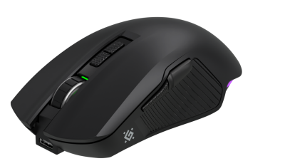 Мышка беспроводная Bluetooth/2.4G/пров игровая 7кн. 7200dpi RGB черн. Whisper GM-209 52209 DEFENDER