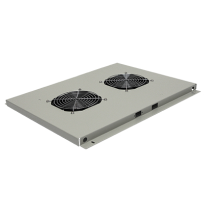 Блок вентиляторов для шкафов TFC глубиной 600мм, 2 вентилятора, серый