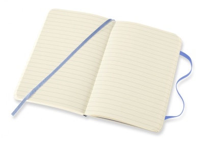 Блокнот Moleskine CLASSIC SOFT QP611B42 Pocket 90x140мм 192стр. линейка мягкая обложка голубая гортензия