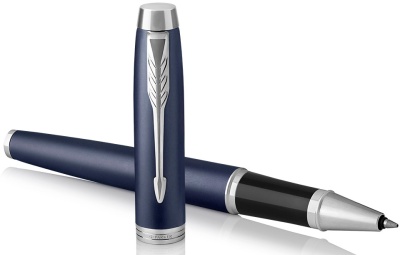 Ручка роллер Parker IM Core T321 (CW1931661) Matte Blue CT F черн. черн. подар.кор.