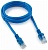Патч-корд PP12-1.5M/B 1000G UTP 4 пары cat5E CCA molded 1.5м синий RJ-45 (m)-RJ-45 (m)