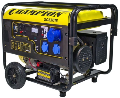 Генератор Champion GG6501E + ATS 5.5кВт