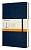 Блокнот Moleskine CLASSIC EXPENDED QP060EXPB20 Large 130х210мм 400стр. линейка твердая обложка синий сапфир