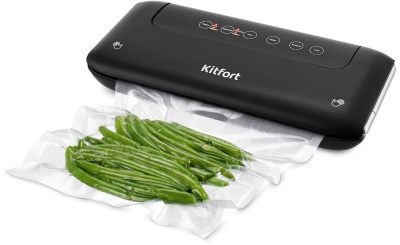 Вакуумный упаковщик Kitfort KT-1508 130Вт черный