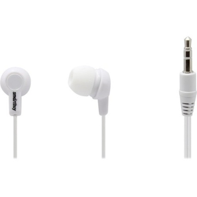 Smartbuy JAZZ, белые, 3 пары силиконовых вставок (SBE-710)/40