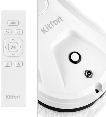 Мойщик окон Kitfort КТ-5181 пит.:от сети белый/черный