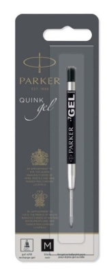 Стержень гелевый Parker Quink Z05 (CW1950344) M 0.7мм черные чернила для ручек шариковых блистер