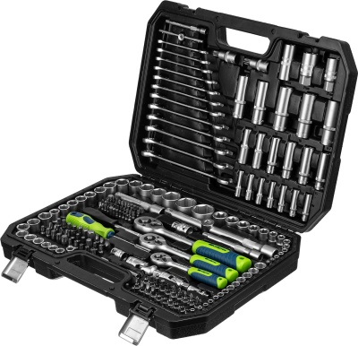 Набор инструментов Сибртех 14170 215 предметов (жесткий кейс)