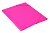 Папка на резинке Бюрократ Double Neon DNE510PINK A4 пластик кор.30мм 0.5мм розовый