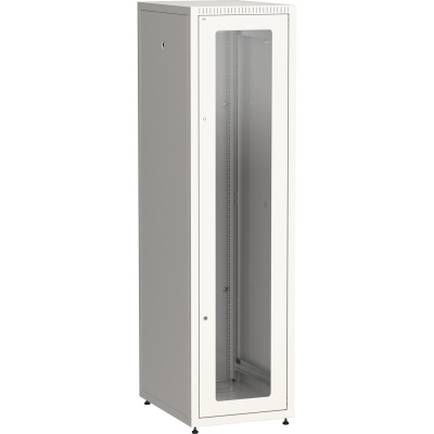 ITK LE35-42U68-GM Шкаф LINEA E 42U 600х800мм двери 2шт стек. и метал. сер.