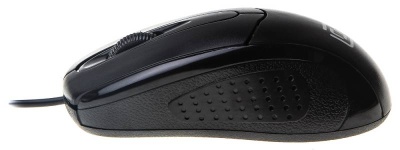 Мышь Оклик 305M черный оптическая (1000dpi) USB (2but)