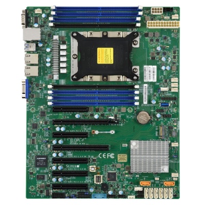 Материнская плата Supermicro Motherboard 1xCPU X11SPL-F 2nd Gen Xeon Scalable 165W/ 8xDIMM/ 8xSATA/ C621 RAID 0/1/5/10/ 2xGE/ 2xPCIex8(16), 4xPCIex8,1xPCIex4/ M.2(ATX)(Bulk) (MBD-X11SPL-F-B)