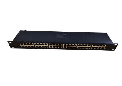 Устройство грозозащиты Gigabit Ethernet PoE на 24 канала New System Technologies (NST) NS-LP-24GP