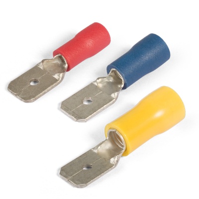 КВТ 49614 Разъем плоский РПИ-П 1,5-(6,3) (уп. 500 шт)