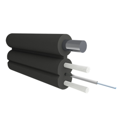 Кабель оптический Alpha Mile Flex FTTx, с дополнительным несущим элементом (проволока 1.0 мм), 1 волокно