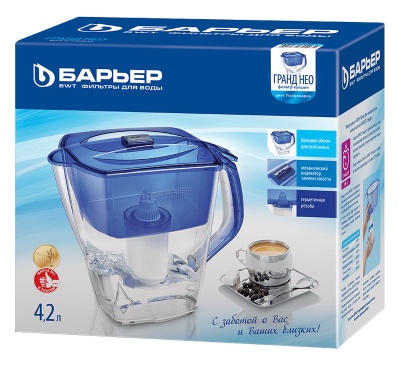 Кувшин Барьер Гранд NEO ультрамарин 4л.