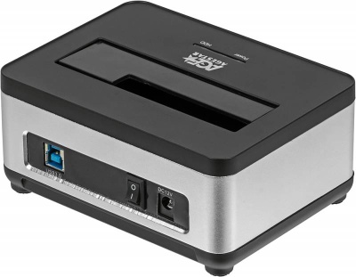 Док-станция для HDD AgeStar 3UBT7 SATA III пластик/алюминий серебристый 1