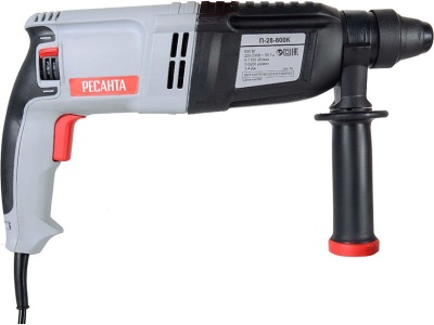 Перфоратор Ресанта П-800-3,4А патрон:SDS-plus (кейс в комплекте)