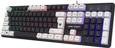 Клавиатура USB GK-077 DARK KNIGHT 45078 DEFENDER