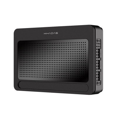 Корпус Khadas DIY Case2 for VIMs SBC,Plate Metal,Piano Black