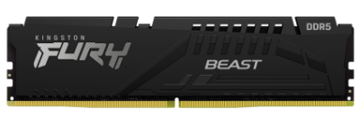 Оперативная память Kingston 64GB 5200MT/s DDR5 CL40 DIMM (Kit of 2) FURY Beast Black