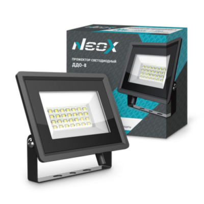 Прожектор светодиодный ДДО-8 20Вт 6500К 2000Лм 100лм/Вт IP65 NEOX
