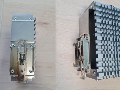 Комплект крепления на Din рейку для компьютеров серии NP-NNZ Nodka