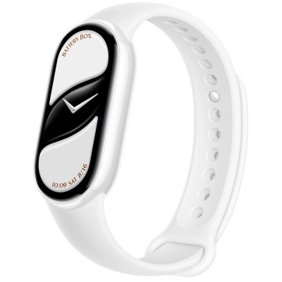 Фитнес-трекер Xiaomi Smart Band 10 TFT корп.:серебристый рем.:белый (BHR07PSGL)