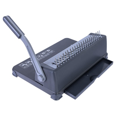 Переплетчик Deli Easy E3872 A4/перф.12л.сшив/макс.425л./пластик.пруж. (10-16мм)