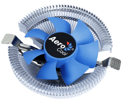 Кулер для процессора Aerocool Verkho i 90W / Intel 115*/775/ PWM / Clip (Verkho i)