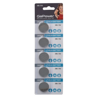 Батарейка GOPOWER (00-00015605) CR2016
