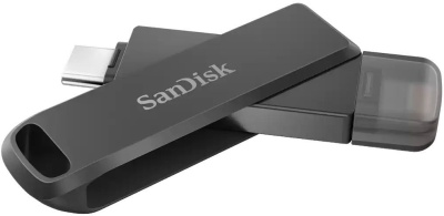 SanDisk USB Drive 128GB iXpand Luxe Type-C/Lightning