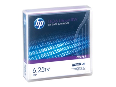 Картридж HPE C7976A LTO-6 6.25TB RW