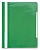 Папка-скоросшиватель Бюрократ -PS-K20GRN A4 прозрач.верх.лист карм.на лиц.стор. пластик зеленый 0.12/0.16