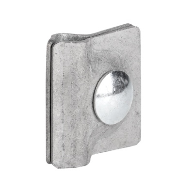 EKF lp-g3103 Зажим прута универсальный (пластина 45х45мм) HZ