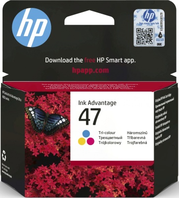 Картридж струйный HP 47 6ZD61AE многоцветный (700стр.) (2мл) для HP DJ IA Ultra 4828