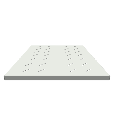 Полка стационарная усиленная для шкафов глубиной 800мм, (глубина полки 550мм) распределенная нагрузка 250кг, цвет-серый (SNR-SHELF-08055-250G)