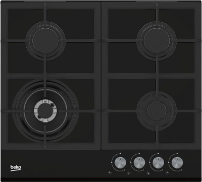 Газовая варочная поверхность Beko HILW64235S черный